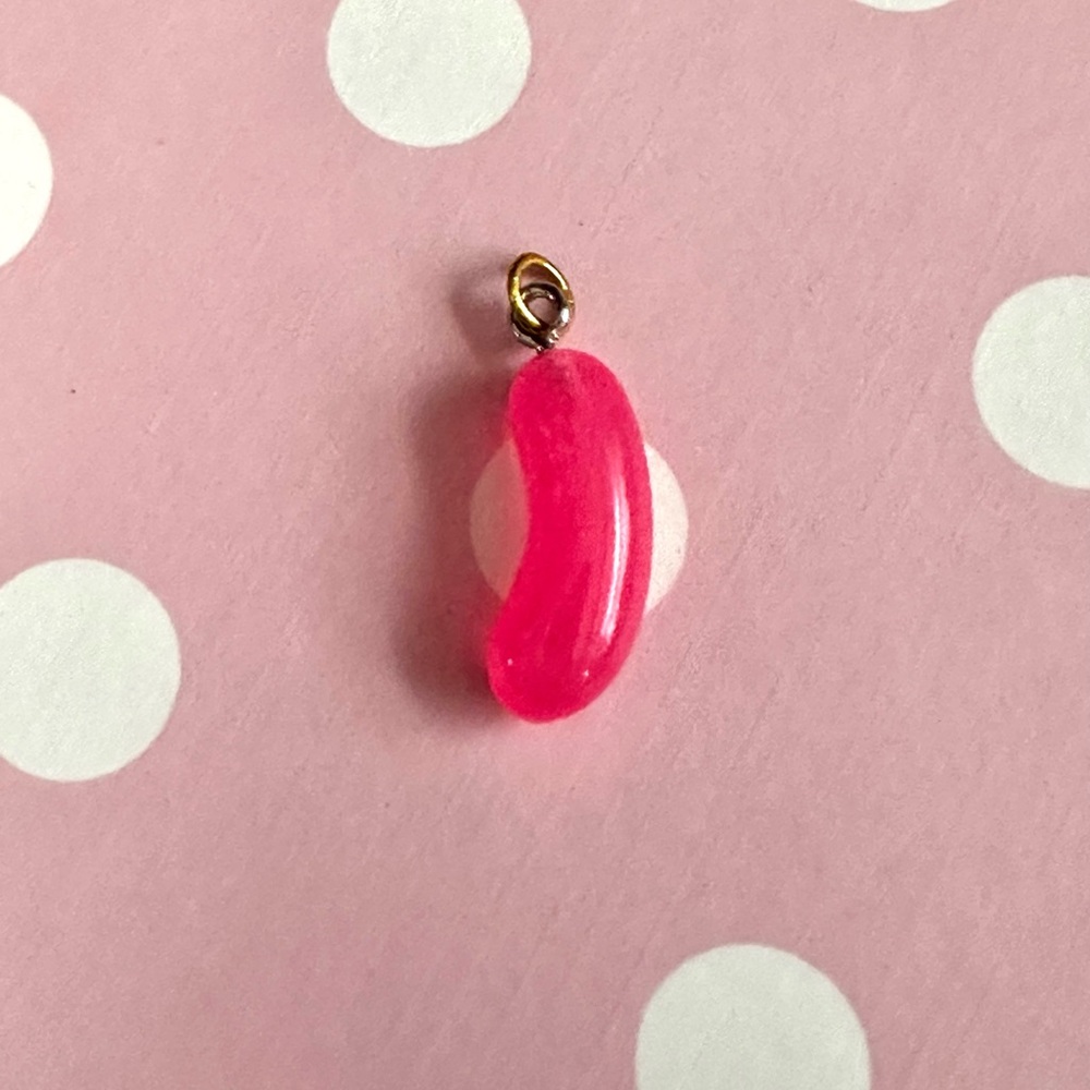 Pink Jelly Bean Charm